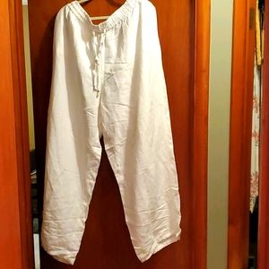 Lane Bryant Women's 22/24 Linen Pants NWT